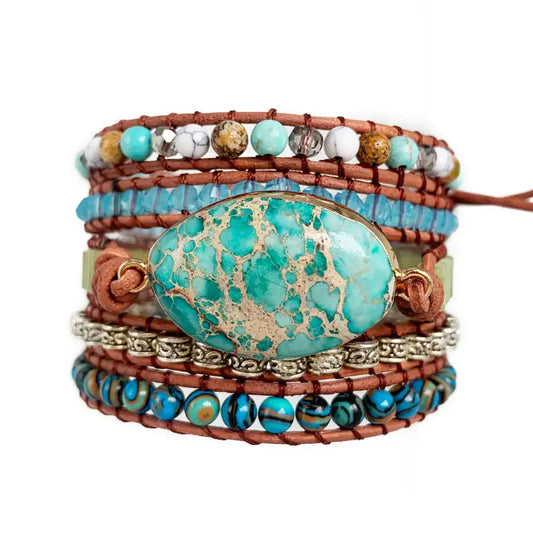 Handwoven Multi-layer Winding Bracelet