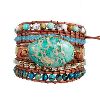 Handwoven Multi-layer Winding Bracelet